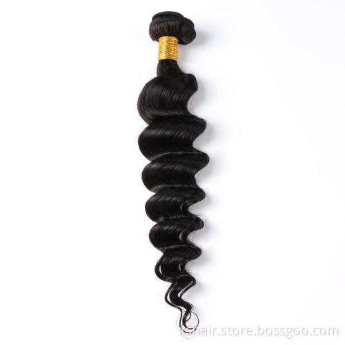 Best Selling Raw Mink Brazilian Vigrin Cuticle Aligned Loose Deep Wave Hair Bundles Peruvian 100 Human Hair